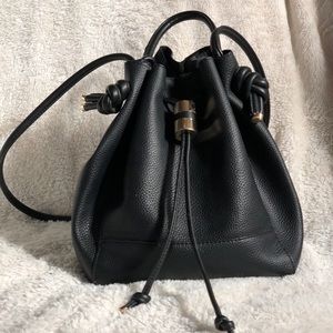Black Zara Bucket Bag